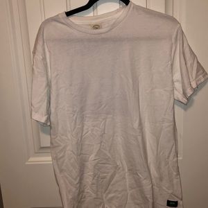 white mens vans t-shirt